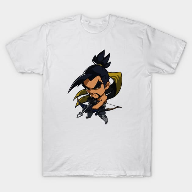 Hanzo Cute Spray - Overwatch T-Shirt by Bystanders